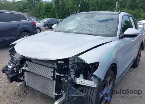 2022 Alfa Romeo Stelvio Ti Awd from USA, damaged, VIN ZASPAKBNXN7D33943